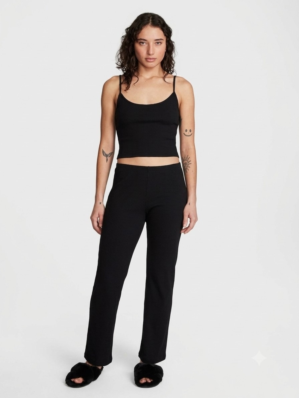 Victoria's Secret PINK Black Pajama Set